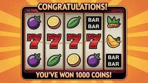 Casino game categories overview on casino app showing table and slot options
